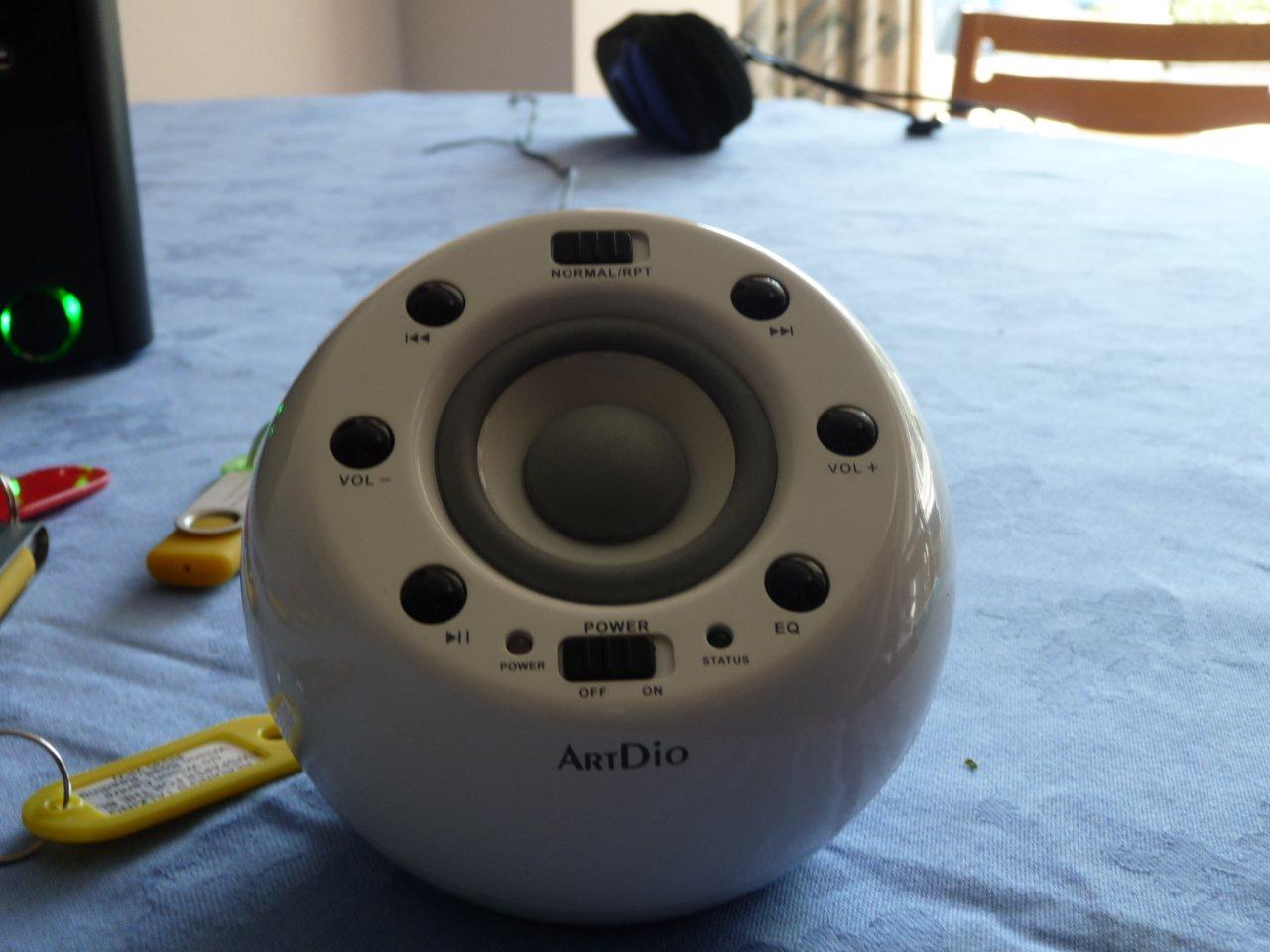Picture of the artdio USB player